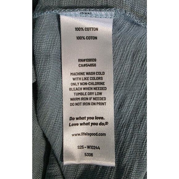 Life Is Good Womens Textured Sun Moon Floral Green‎ Size S NWT - Picture 4 of 5